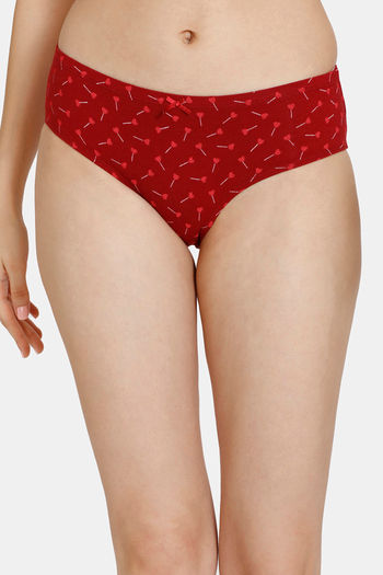 Buy Zivame Girls Anti-Microbial Medium Rise Full Coverage Hipster Panty ( Pack of 2) - Assorted at Rs.250 online