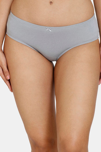 Buy Zivame Anti-Microbial Low Rise Full Coverage Hipster Panty (Pack of 3)  - Assorted at Rs.559 online