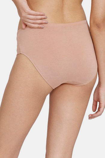 Buy Zivame Anti-Microbial Low Rise Full Coverage Hipster Panty (Pack of 3)  - Assorted at Rs.799 online