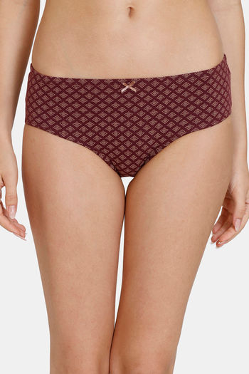 Zivame Anti-Microbial Low Rise Full Coverage Hipster Panty (Pack of 3) -  Assorted