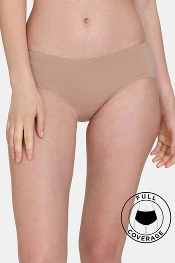 Buy Zivame Low Rise Full Coverage Hipster Panty - Roebuck
