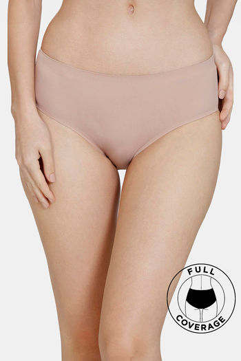 Buy Zivame Low Rise Full Coverage No Visible Panty Line Hipster - Roebuck