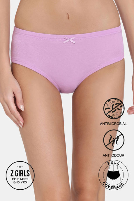 Buy Zivame Anti-Microbial Medium Rise Full Coverage Hipster Panty