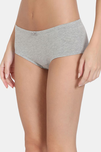 Buy Zivame Women's Cotton Hipster Panties (Pack of 2) (ZI2694-Mtly Grn Pt  Cabaret_Mtly at