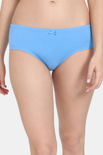 Buy Zivame Anti-Microbial Medium Rise Full Coverage Hipster Panty (Pack of  5) - Assorted at Rs.1645 online