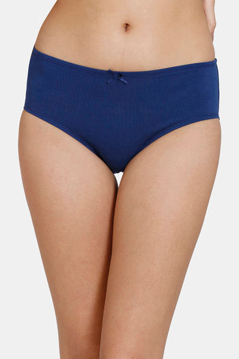 Buy Zivame Anti-Microbial Low Rise Full Coverage Hipster Panty