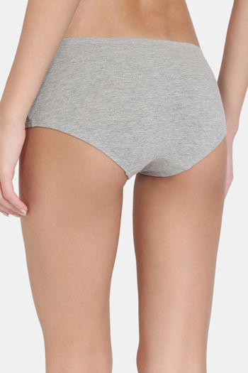 Buy Zivame Girls Anti-Microbial Medium Rise Full Coverage Hipster Panty  (Pack of 3) - Assorted at Rs.329 online