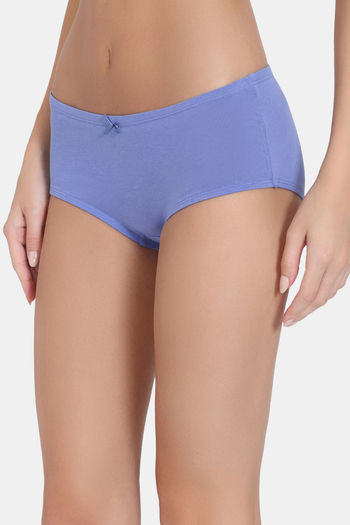 Buy Zivame Girls Anti-Microbial Medium Rise Full Coverage Hipster Panty ( Pack of 3) - Assorted at Rs.329 online