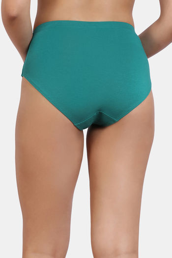 Buy Zivame Anti-Microbial Medium Rise Full Coverage Hipster Panty (Pack of  3) - Assorted at Rs.799 online