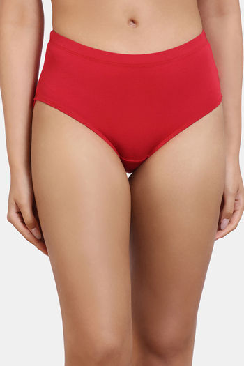 Buy Zivame Anti-Microbial Low Rise Full Coverage Hipster Panty (Pack of 3)  - Assorted at Rs.384 online