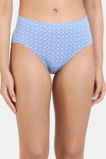 Buy Zivame Medium Rise Full Coverage Hipster Panty (Pack of 3