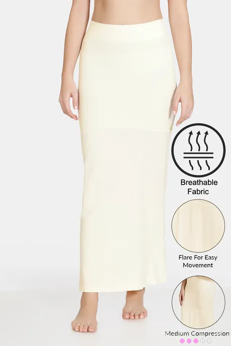 Buy Zivame All Day Flared Mermaid Saree Shapewear - Ivory at Rs.440 online