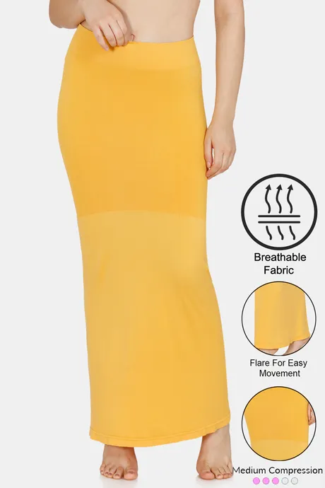 Womens Saree shapewear - Mustard – Minelli