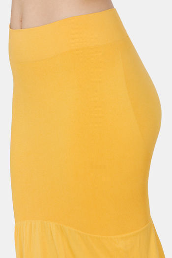 Buy Zivame All Day Flared Mermaid Saree Shapewear - Mustard at Rs.583 online