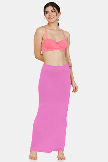 Zivame All Day Flared Mermaid Saree Shapewear - Pink