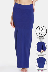 Buy Zivame High Compression Slit Mermaid Saree Shapewear - Blue
