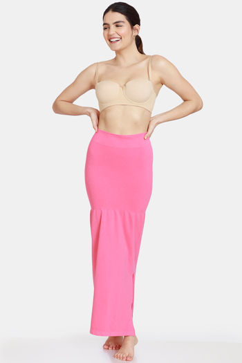 Buy Zivame All Day Flared Mermaid Reversible Saree Shapewear - Pink Orange  at Rs.748 online