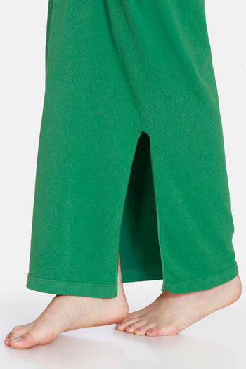Zivame Medium Control Mermaid Saree Shapewear ™-Green