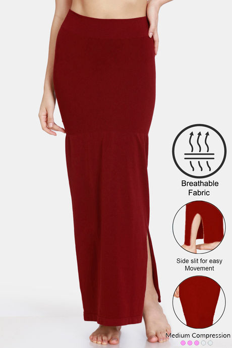 Buy Zivame Medium Control Mermaid Saree Shapewear - Red Online - Lulu  Hypermarket India