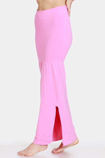 Nylon Spandex Pink Seamless Saree Shapewear Petticoat at Rs 369