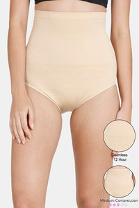 Buy VStar Seamless Mid Waist shaper Panty - Skin at Rs.899 online