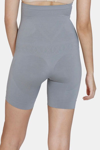 Buy Zivame All Day Midwaist Seamless Thigh Shaper - Skin at Rs.597 online