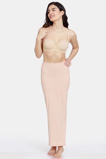 Buy Zivame All Day Slit Mermaid Saree Shapewear - Skin at Rs.648 online