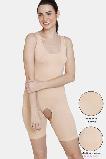 Buy Zivame All Day Seamless Body Shaper - Skin at Rs.1077 online