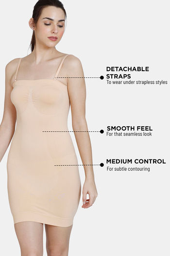 Buy Zivame All Day Seamless Shaping Dress - Skin at Rs.1197 online