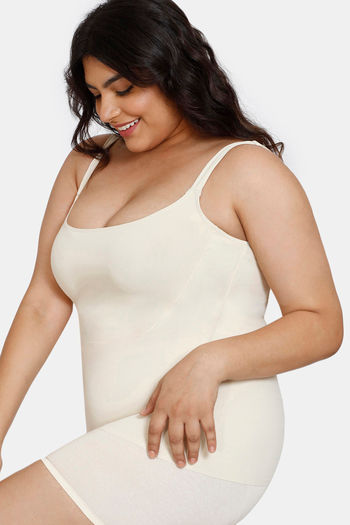 Buy Zivame All Day Light Weight Shaping Vest - Oyster White online