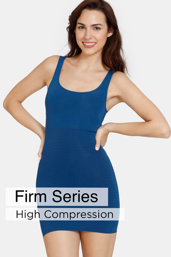 Buy Zivame High Compression Light Weight Shaping Dress - Poseidon