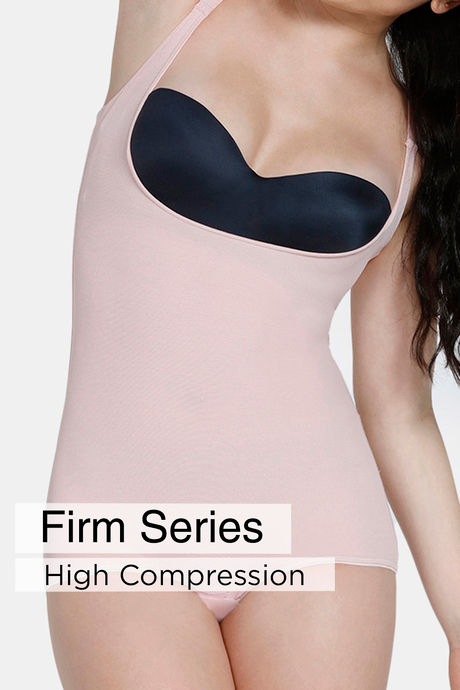 Buy Zivame High Compression Short Length Shaper Bodysuit - Sepia Rose at  Rs.1492 online