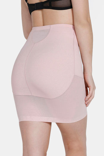 Buy Zivame All Day Short Length Shaping Skirt for Women - Sky