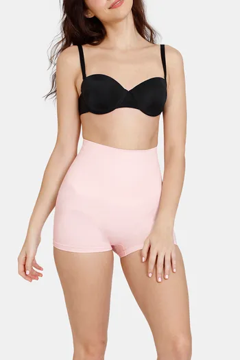 Buy Zivame High Compression Seamless High Waist Boyshorts - Crystal Rose at  Rs.957 online