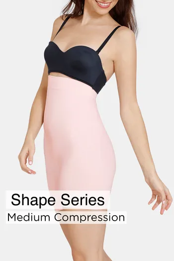 Cheap Full Slips Dress Seamless Shaping Underdress Body Shaper Tummy  Control Shapewear Slimming Underskirt