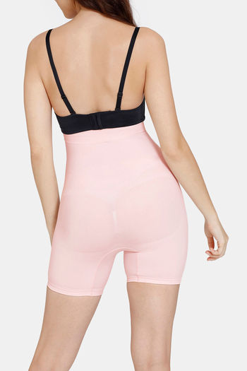 Buy Zivame All Day Seamless Highwaist Thigh Shaper - Crystal Rose at Rs.673  online