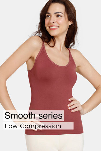 Buy Zivame All Day Seamless Shaping Camisole - Wild Ginger