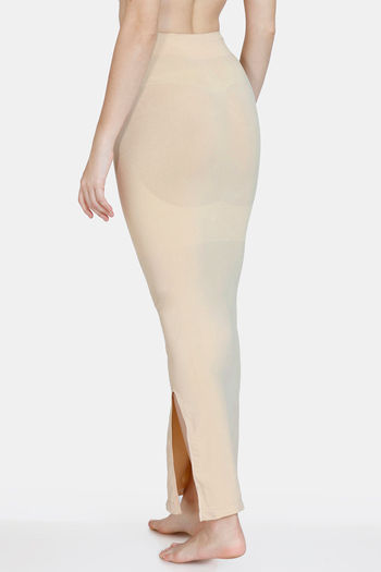 Buy Zivame All Day Seamless Mermaid Saree Shapewear With Removable Drawcord  - Skin 1 at Rs.1119 online