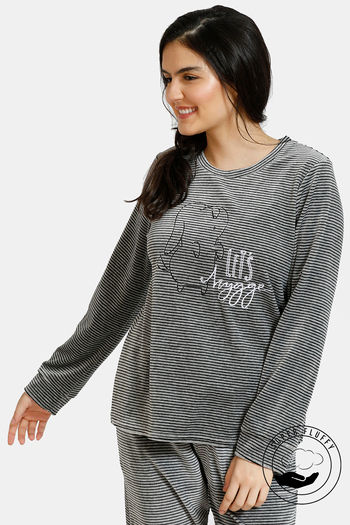 Cotton Blend Best Cotton Nighty Online Zivame Maternity Petal