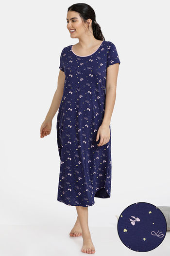 mid calf length night dress