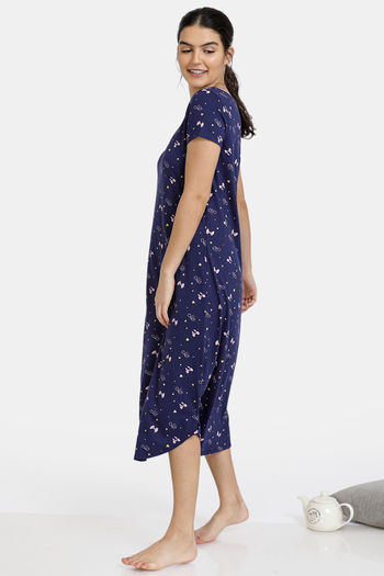 Soft Slumber Midi Sleep Dress