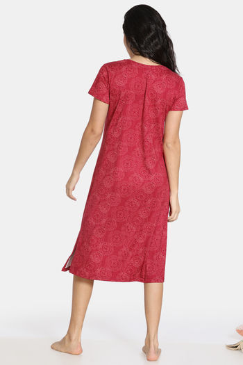 mid calf length night dress