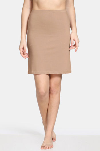 Jersey knit skirt outlet knee length