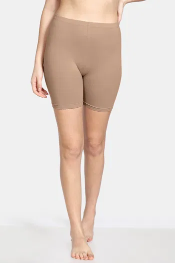 Buy Zivame Knit Cotton Layering Shorts - Roebuck