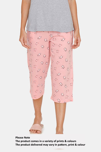 Capri Pajama Hue Pj Shorts Zivame Sleep Assorted Capri Pink