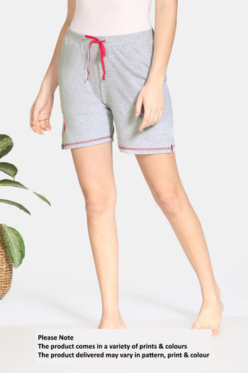 Buy Zivame Sleep Assorted Shorts - Grey 