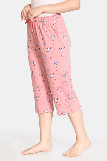 Buy Zivame Barnyard Cotton Capri Set 