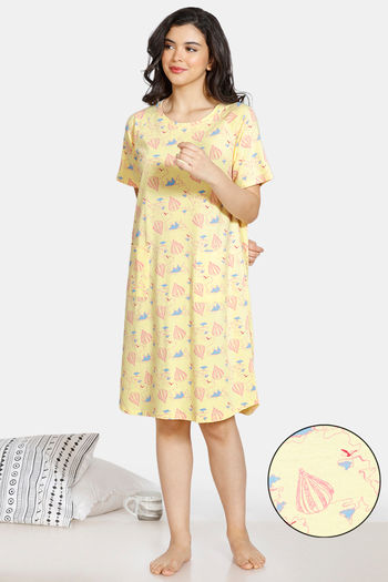 yellow night dress