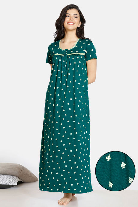 beautiful night dress cotton