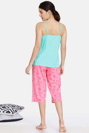Buy Zivame Her World Knit Cotton Capri 